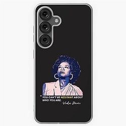 Viola Davis: Sophistication in Premium T-Shirt Designs Samsung Galaxy Soft Case