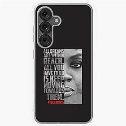 Viola Davis: Sophisticated Elegance in Premium TShirt Design Samsung Galaxy Soft Case