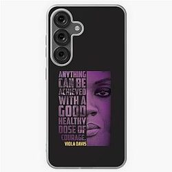 Viola Davis: Elegance in Premium Designs Samsung Galaxy Soft Case