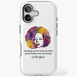 Viola Davis: Sophisticated Elegance in iPhone Tough Case