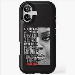 Viola Davis: Sophisticated Elegance in iPhone Tough Case