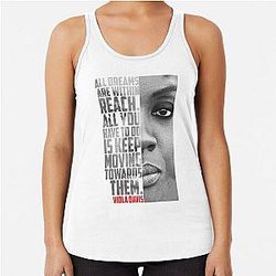 Viola Davis Sophisticated Elegance in Premium Tank Top