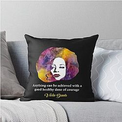 Viola Davis: Sophisticated Elegance in Premium Design Throw Pillow