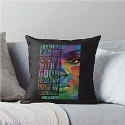 Viola Davis: Sophisticated Elegance in Premium Throw Pillows