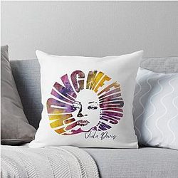 Viola Davis: Sophisticated Elegance in Premium Throw Pillow