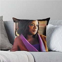 Viola Davis - HTGAWM Throw Pillow