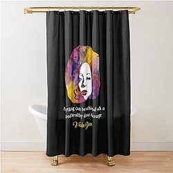 Viola Davis: Sophisticated Elegance in Shower Curtain