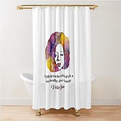 Viola Davis: Sophisticated Elegance in Premium Shower Curtain