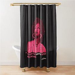 Viola Davis: Sophisticated Elegance in Premium Design Shower Curtain