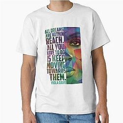 Viola Davis: Sophisticated Elegance in Premium T-Shirt Design Classic T-Shirt