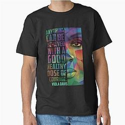 Viola Davis: Sophisticated Elegance in Premium T-Shirt Designs Classic T