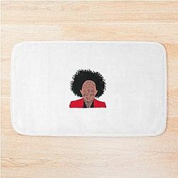 Viola Davis Digital Illustration Bath Mat