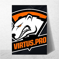 Virtus Pro is famous for the bear logo Virtus Pro Posters