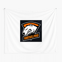 Virtus Pro is famous for the bear logo Virtus Pro Tapestries
