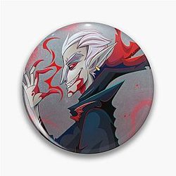 V Rising Game Artwork Pin