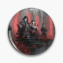 Vrising Game Artwork Pin