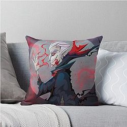 V Rising Game Artwork Throw Pillow