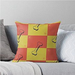 V Rising Design Bone Throw Pillow