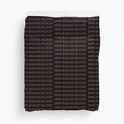 100 Percent Badass Blood V Rising Duvet Cover