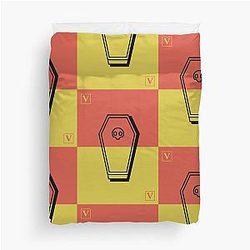 V Rising Design for Wooden Coffin Duvet Cover
