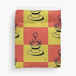 V Rising Design Castle Heart Colorful Duvet Cover