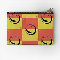 V Rising Design Blood Essence Colorful Zipper Pouch