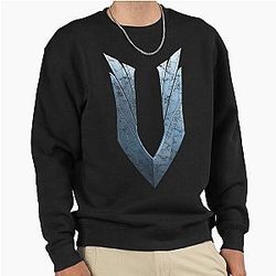 V Rising Distressed Logo Sweatshirt