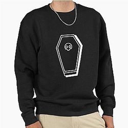 V Rising Design Wooden Vampire Pullover Sweatshirt