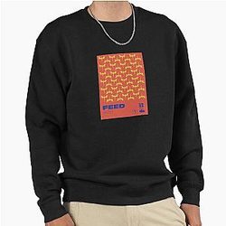 V Rising Design Feed colorful Pullover Sweatshirt