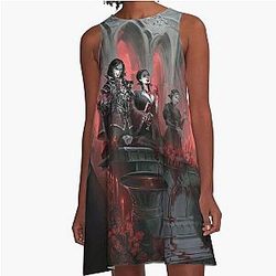 V Rising Game Artwork Dress