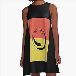 V Rising Design - Blood essence colorful A-Line Dress