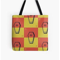 V Rising Design - Wooden coffin colorful Tote Bag