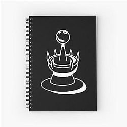 V Rising Castle Heart Spiral Notebook