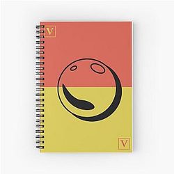 V Rising Design Spiral Notebook