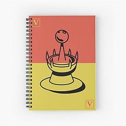 V Rising Castle Art Spiral Notebook