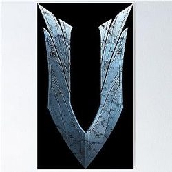V Rising Logo Poster