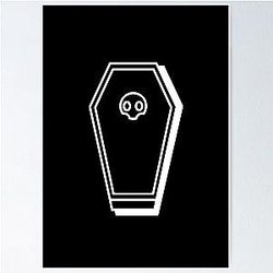 V Rising Design Wooden Vampire Poster