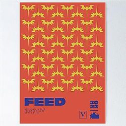 V Rising Game Design Feed Poster