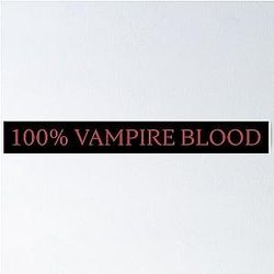 100 Percent Vampire Blood V Rising Poster