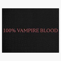 100 Percent Vampire Blood V Rising Jigsaw Puzzle