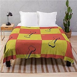 V Rising Design Bone Throw Blanket