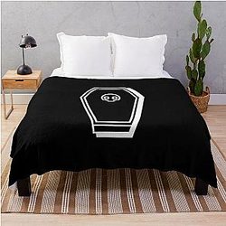 V Rising Design - Vampire Coffin Throw Blanket