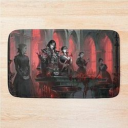 V Rising Game Artwork Bath Mat