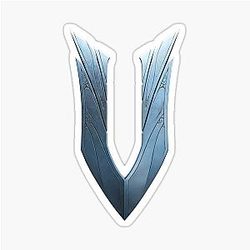 V Rising Custom Logo Design Sticker