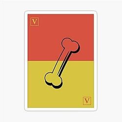 V Rising Bone Colorful Sticker