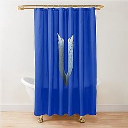 V Rising Custom Logo Design Shower Curtain