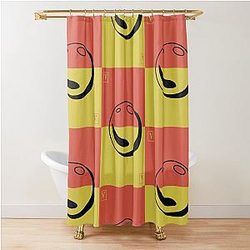 V Rising Blood-print Shower Curtain