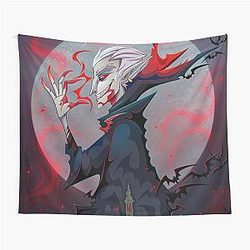 V Rising Game Artwork Tapestry