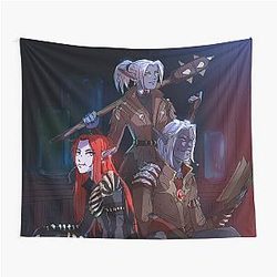 V Rising Game Artwork Tapestry