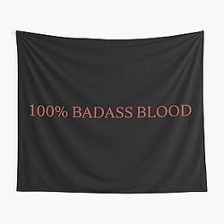 100 Percent Badass Blood-V Rising Tapestry
